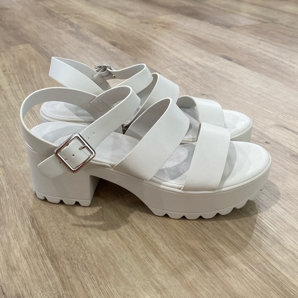 NEW Women’s Lug Sole Platform Sandals - Picture 1 of 4